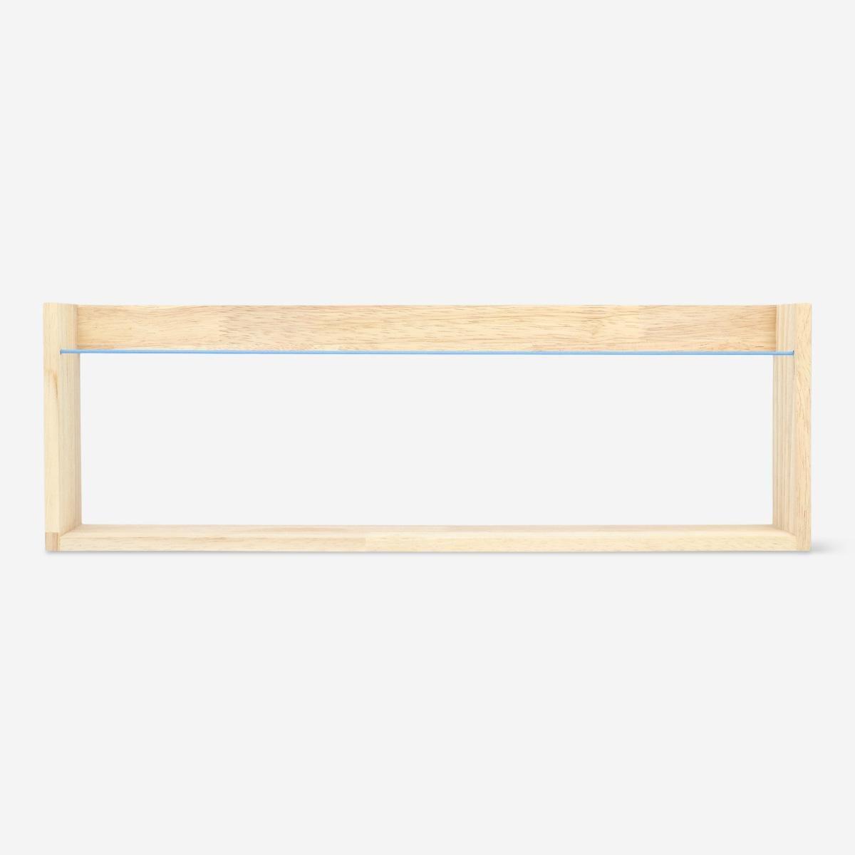 Wood shelf. incl. screws