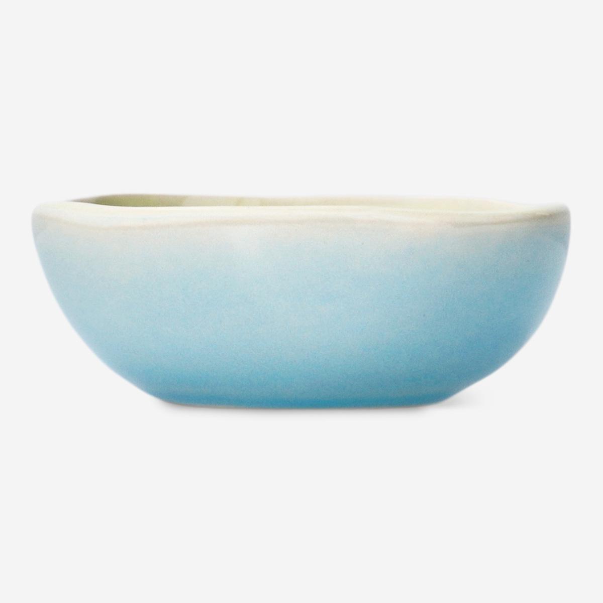 Multicolour stoneware bowl