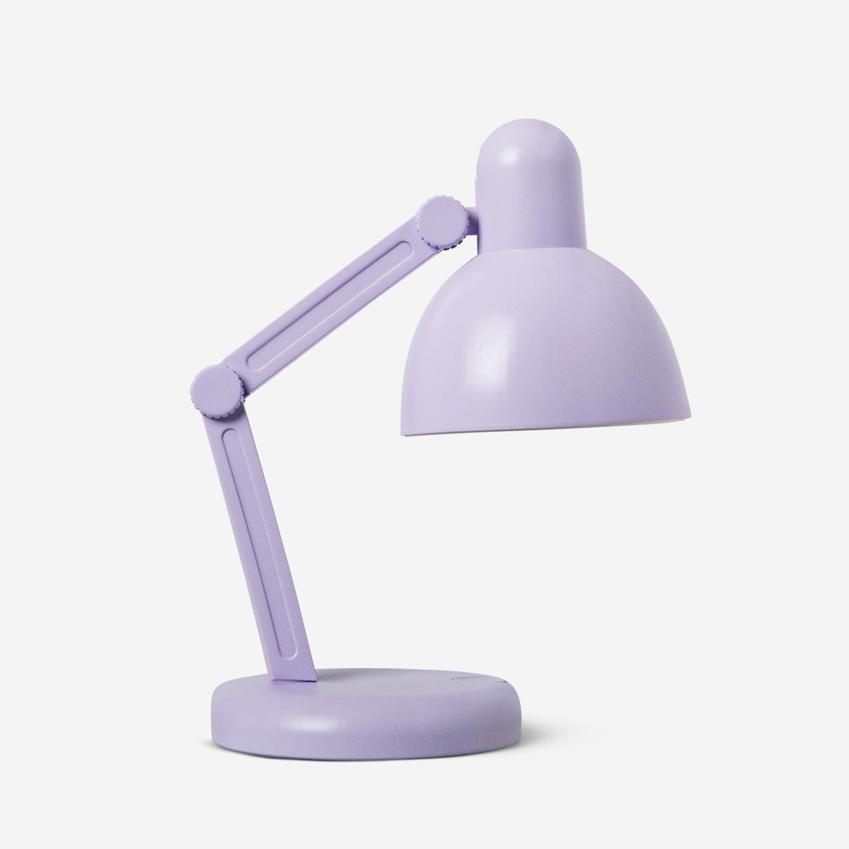 Purple mini lamp
