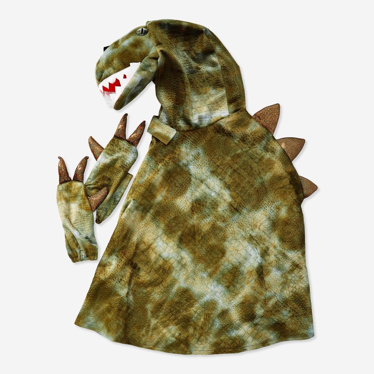 Multicolour dinosaur costume. 4-8 years