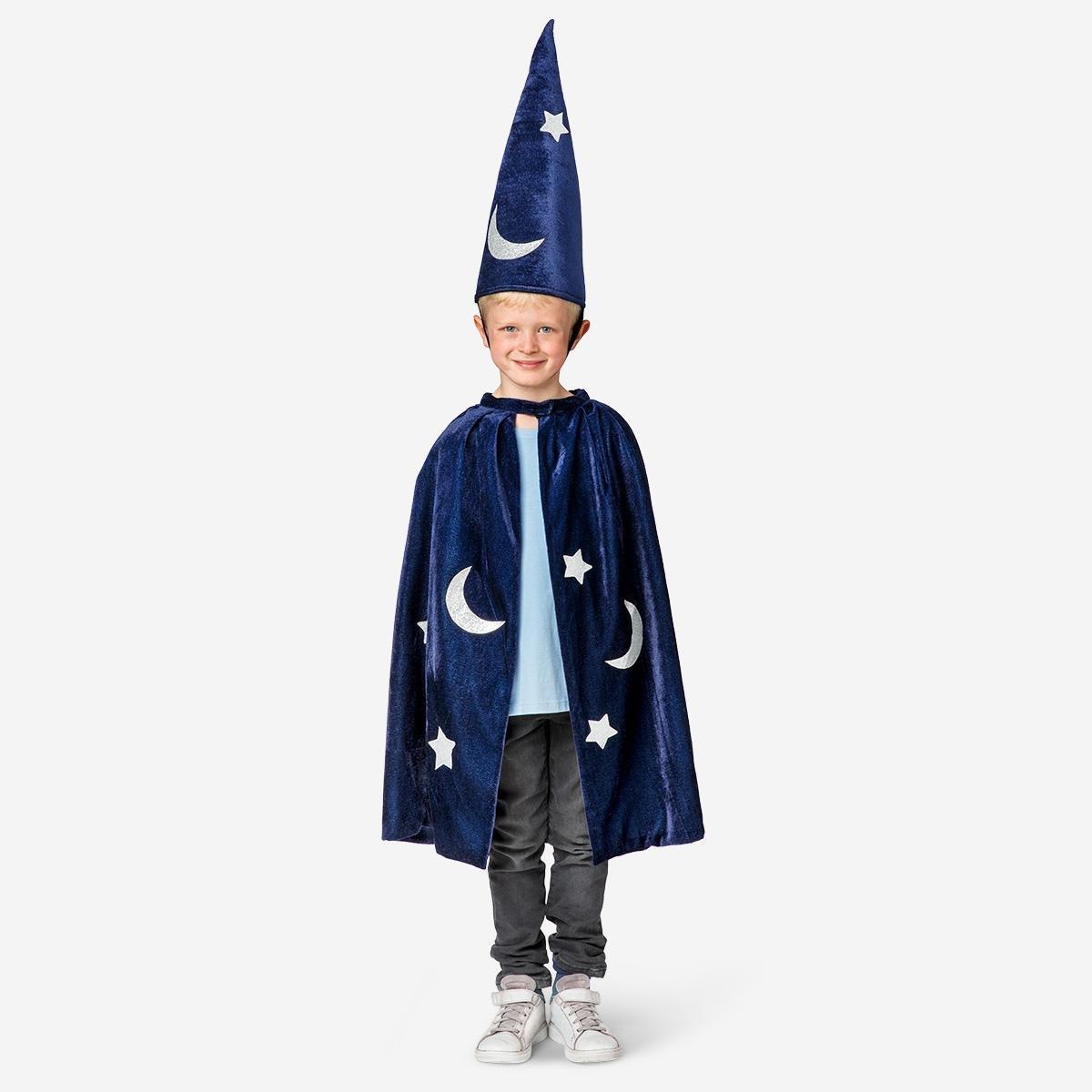 Blue wizard costume. 4-8 years