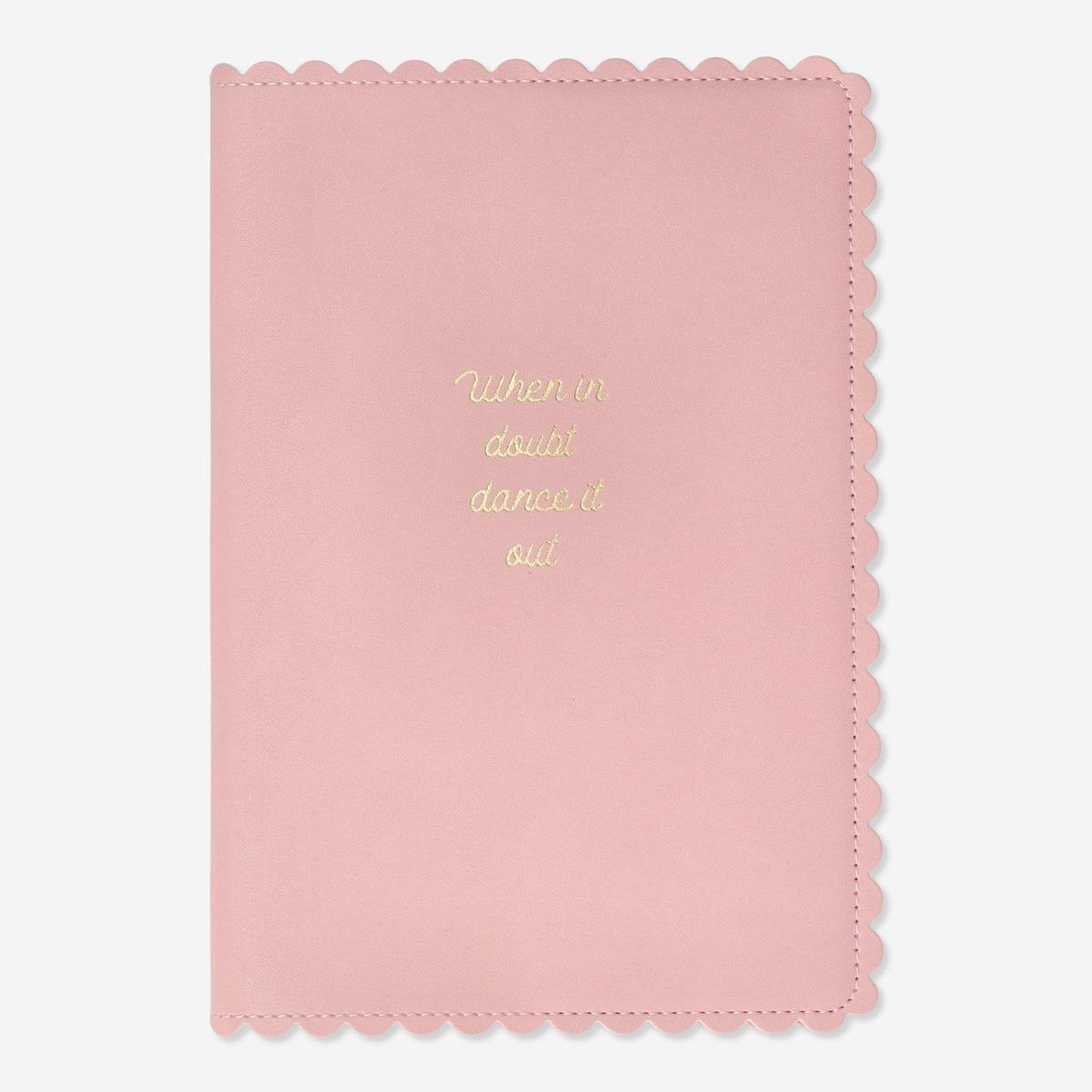 Pink notebook. a6