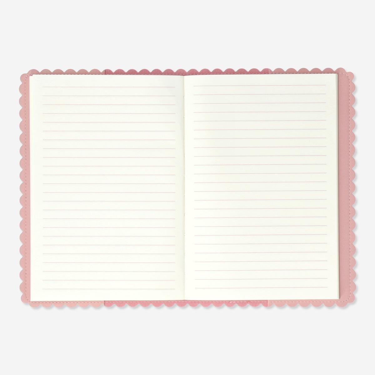 Pink notebook. a6