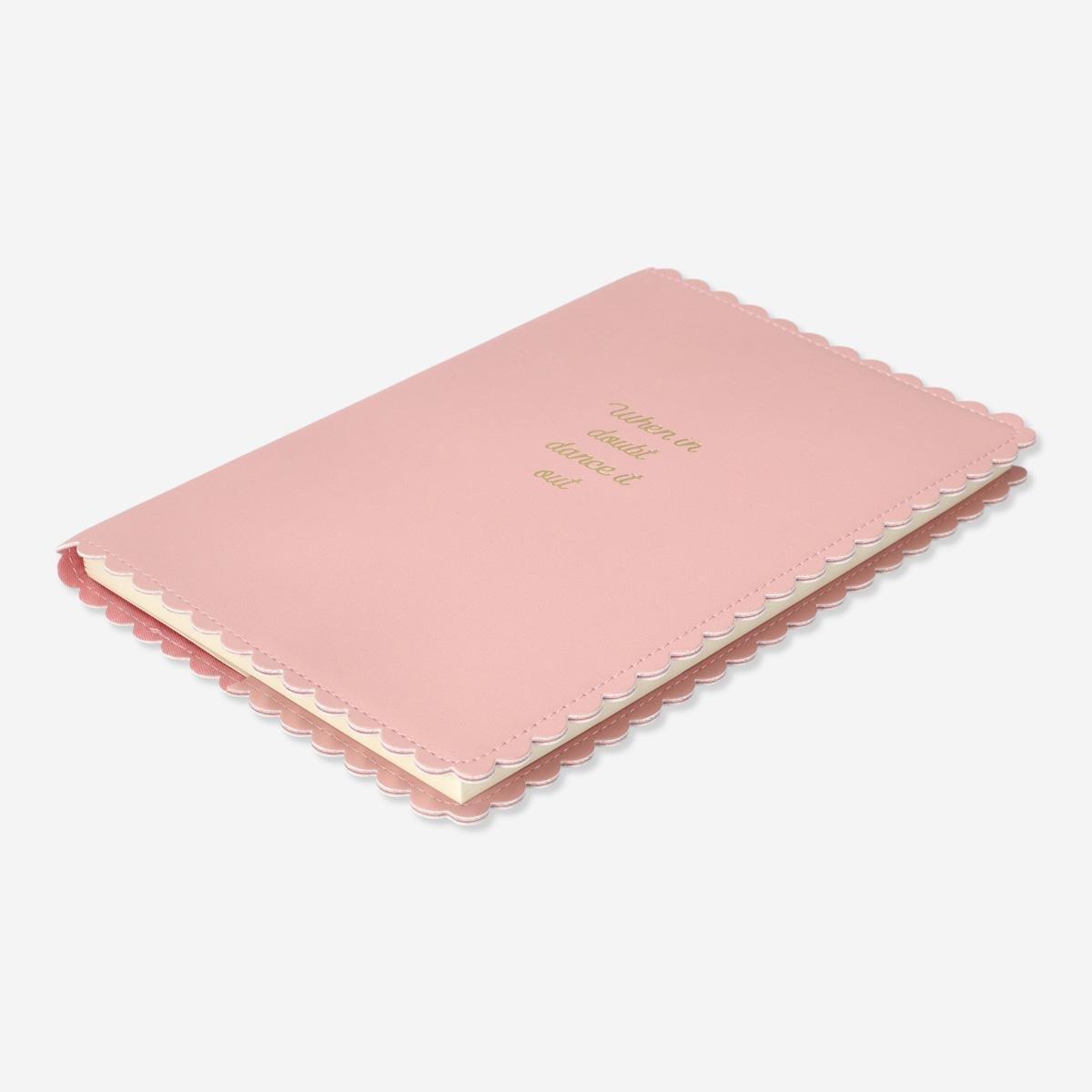 Pink office notebook. a6