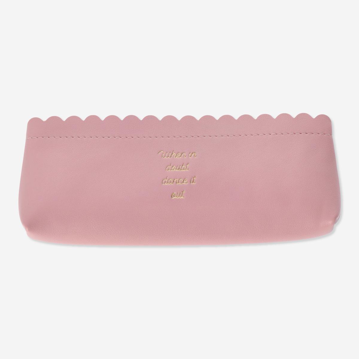 Pink pencil case