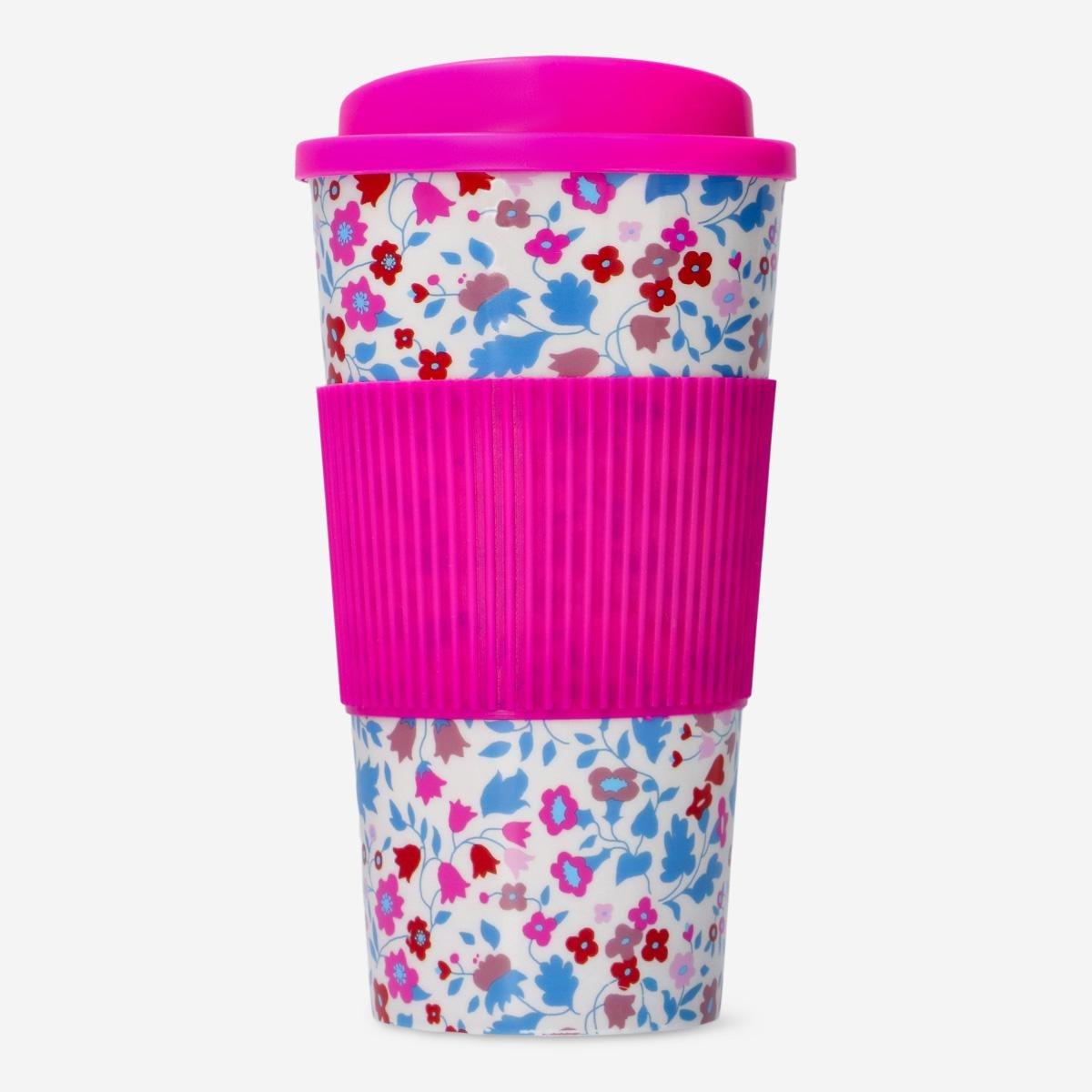 Pink thermos hot sale mug