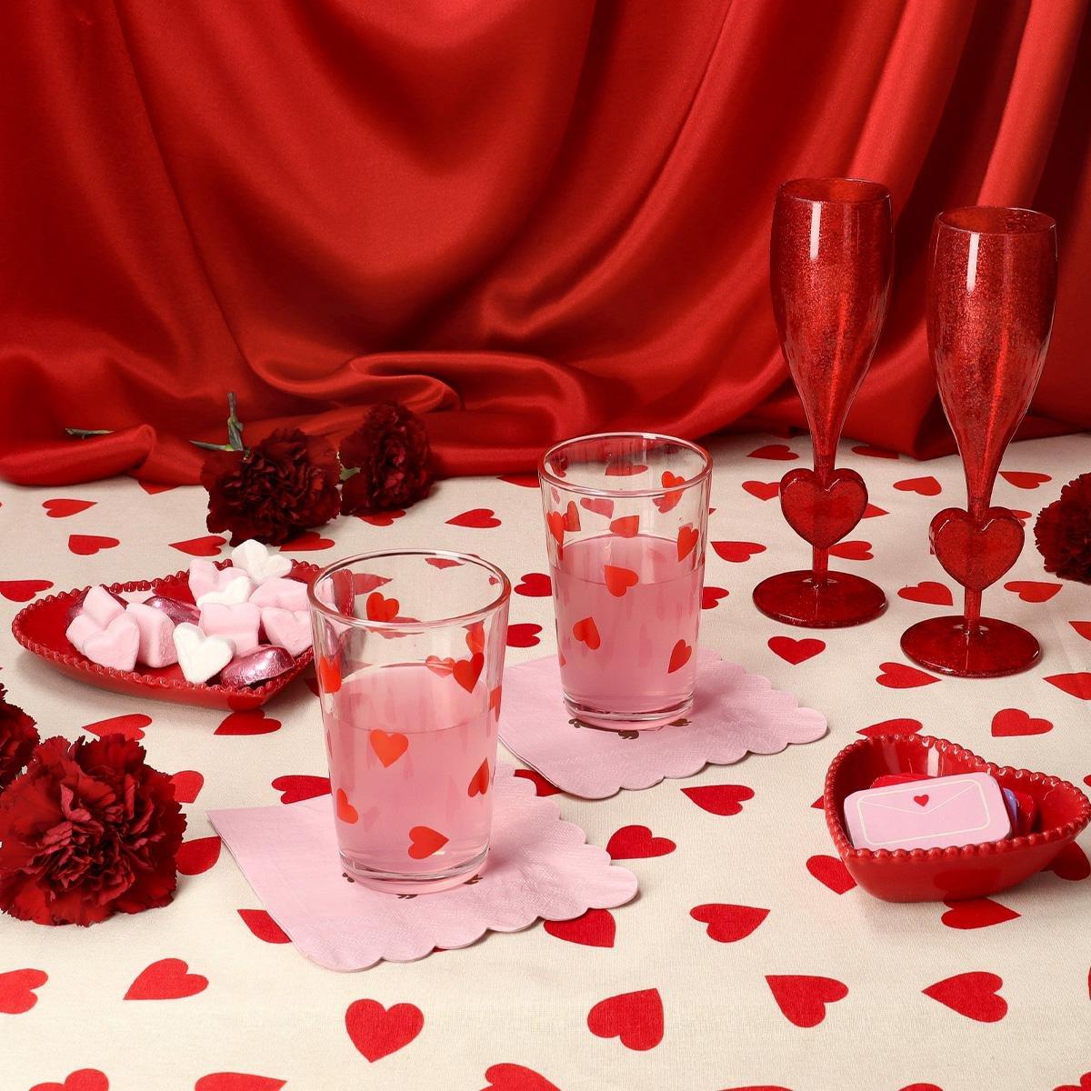 Red heart bowl. small