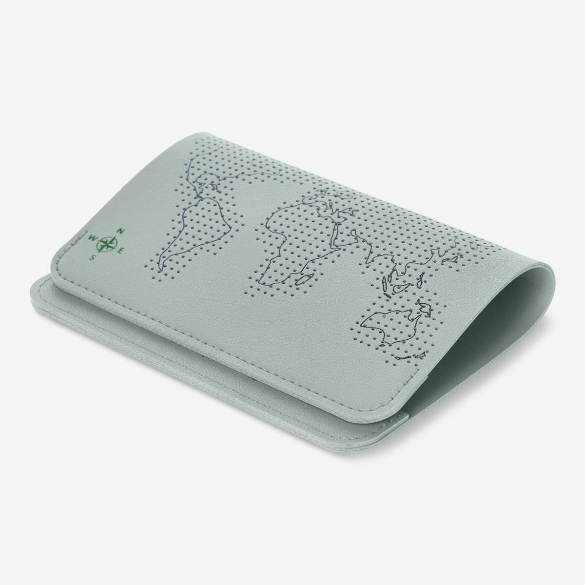 Green passport cover