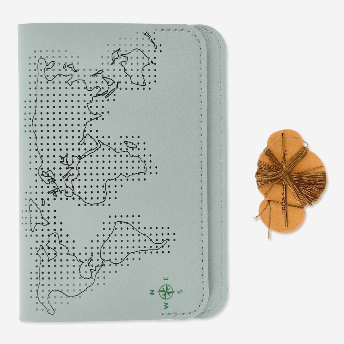 Green passport cover