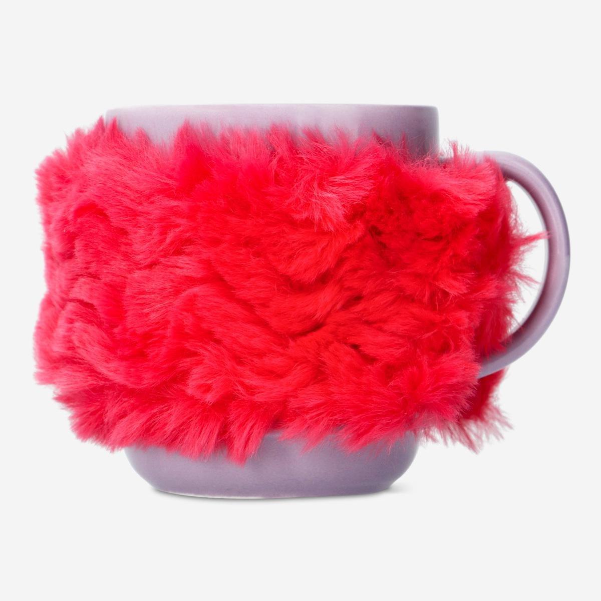 Pink design mug. 350 ml