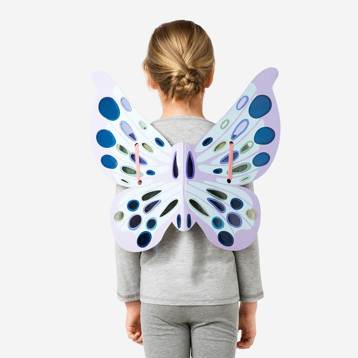 Multicolour make-your-own butterfly wings