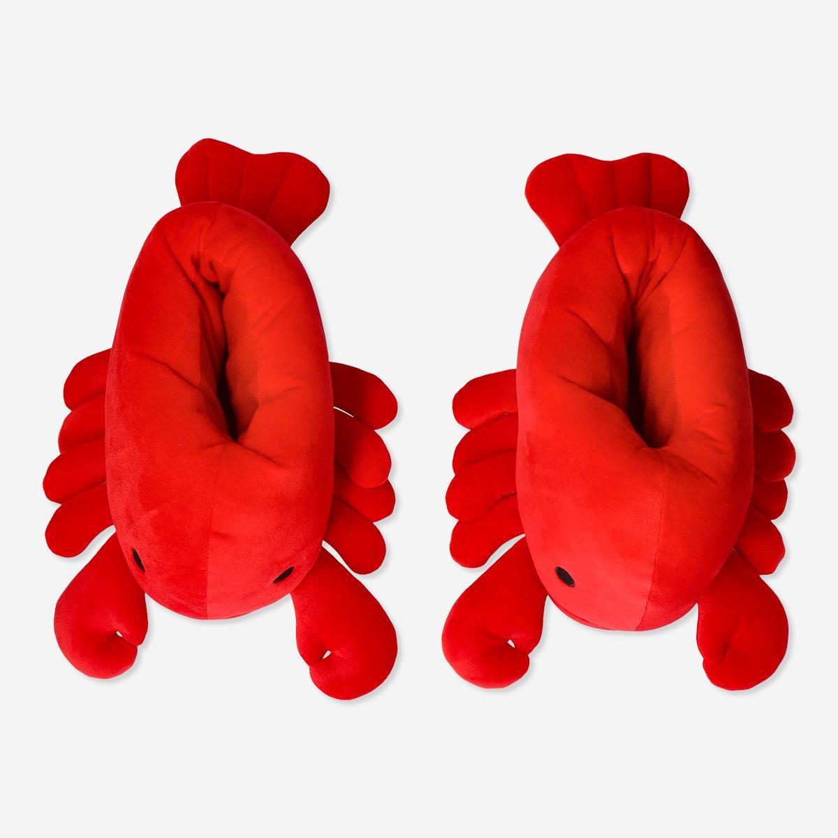 Red comfort slippers. 36-38