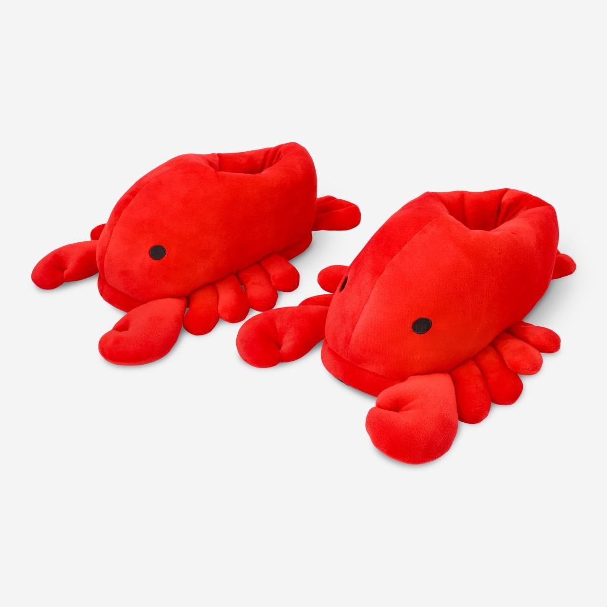 Red comfort slippers. 36-38