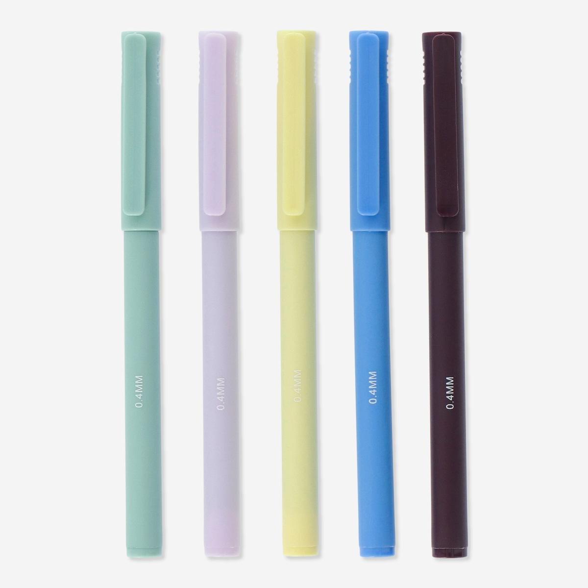 Multicolour drawing pen set