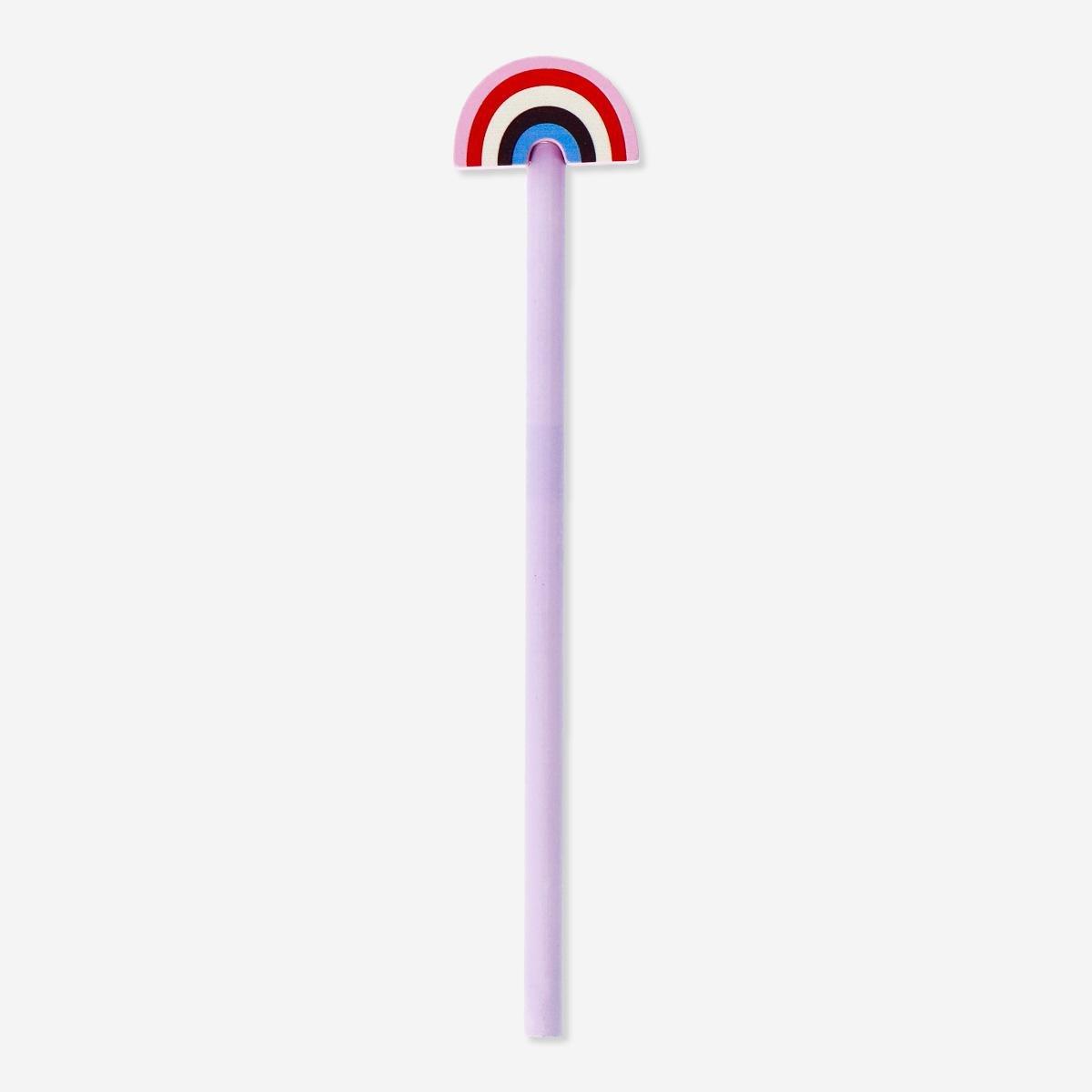 Purple charming pencil