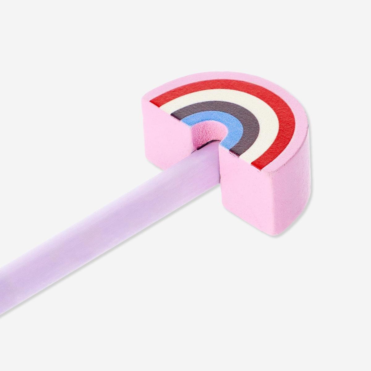 Purple charming pencil