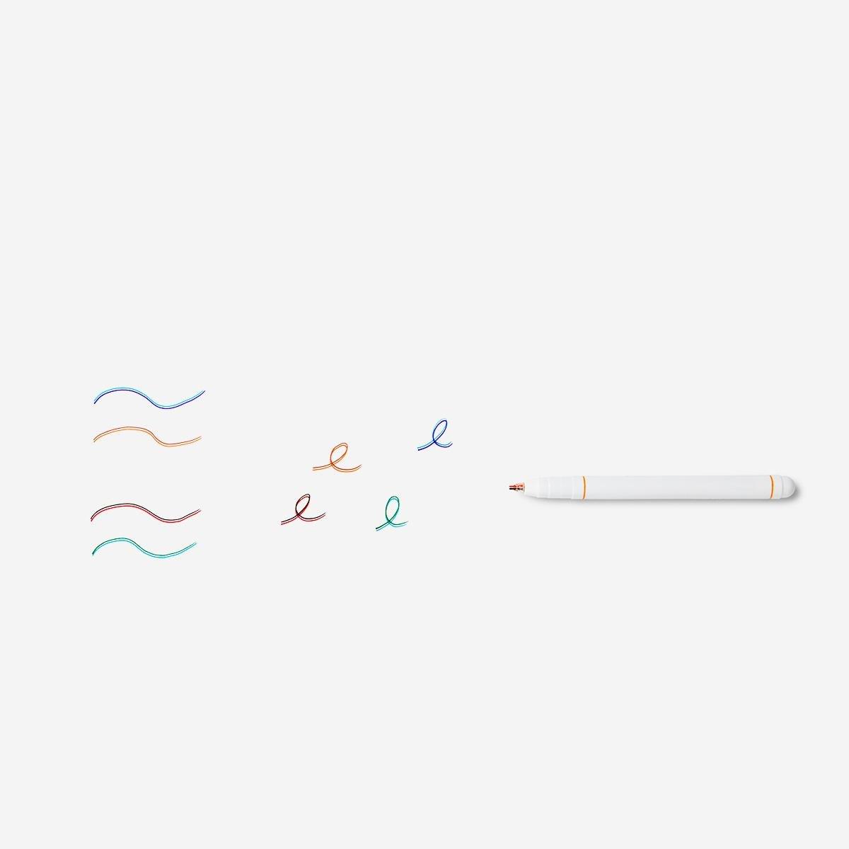 Multicolour fine line pen. 4 pcs