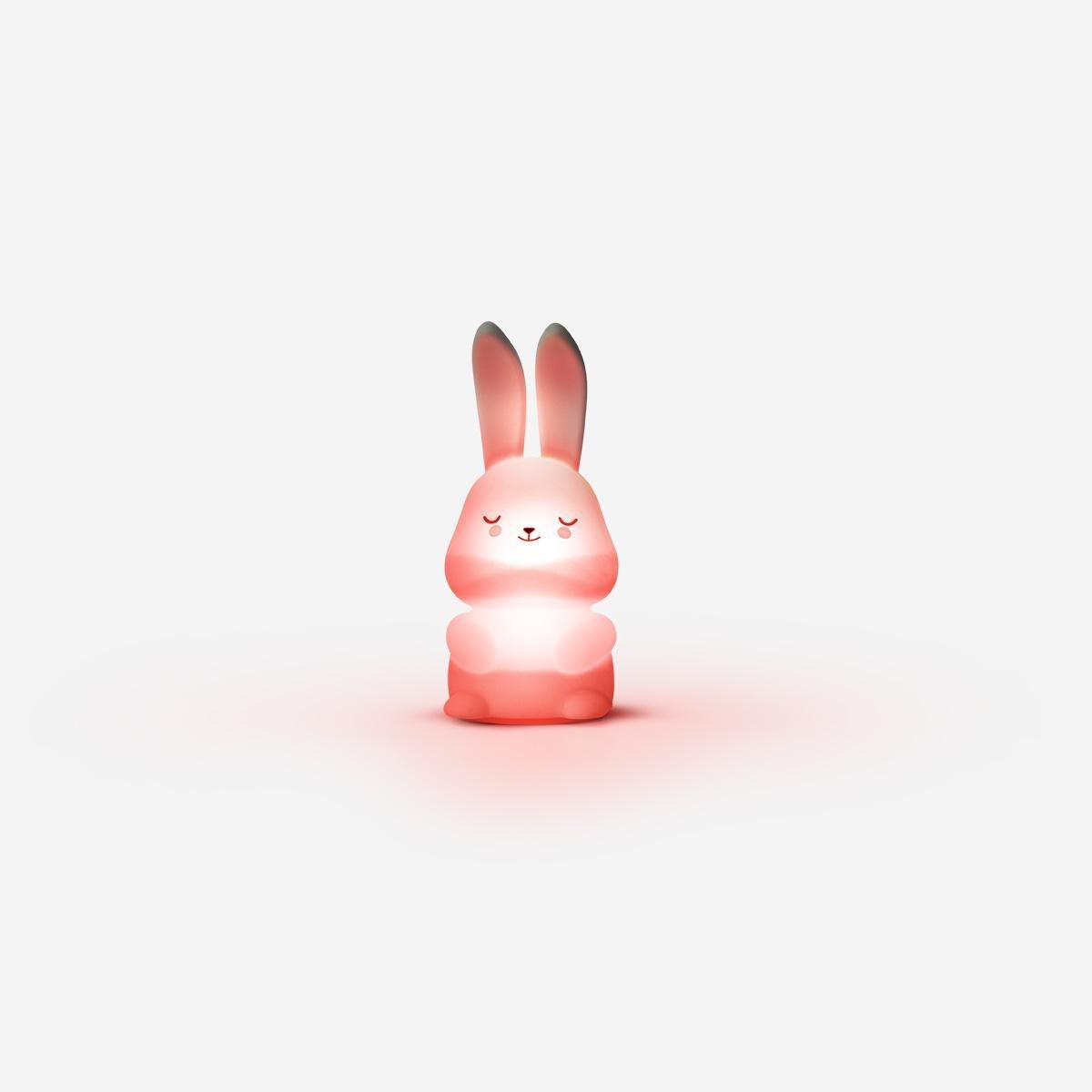 Multicolour rabbit lamp