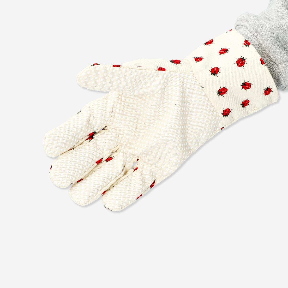 White garden gloves. one size