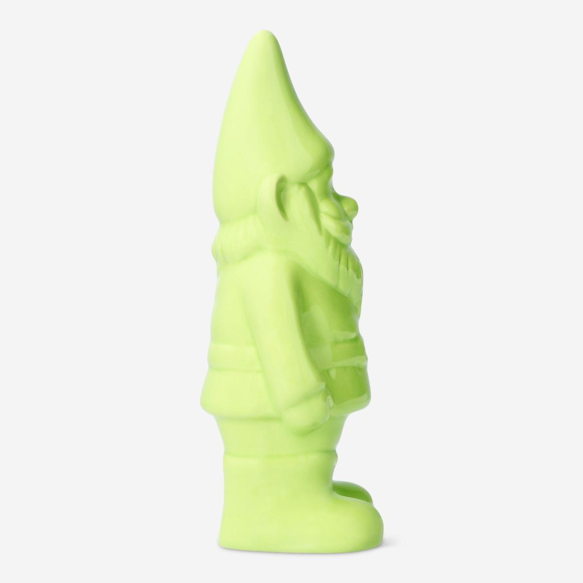 Green garden gnome