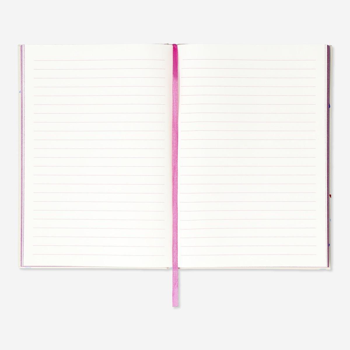 White stylish notebook a5