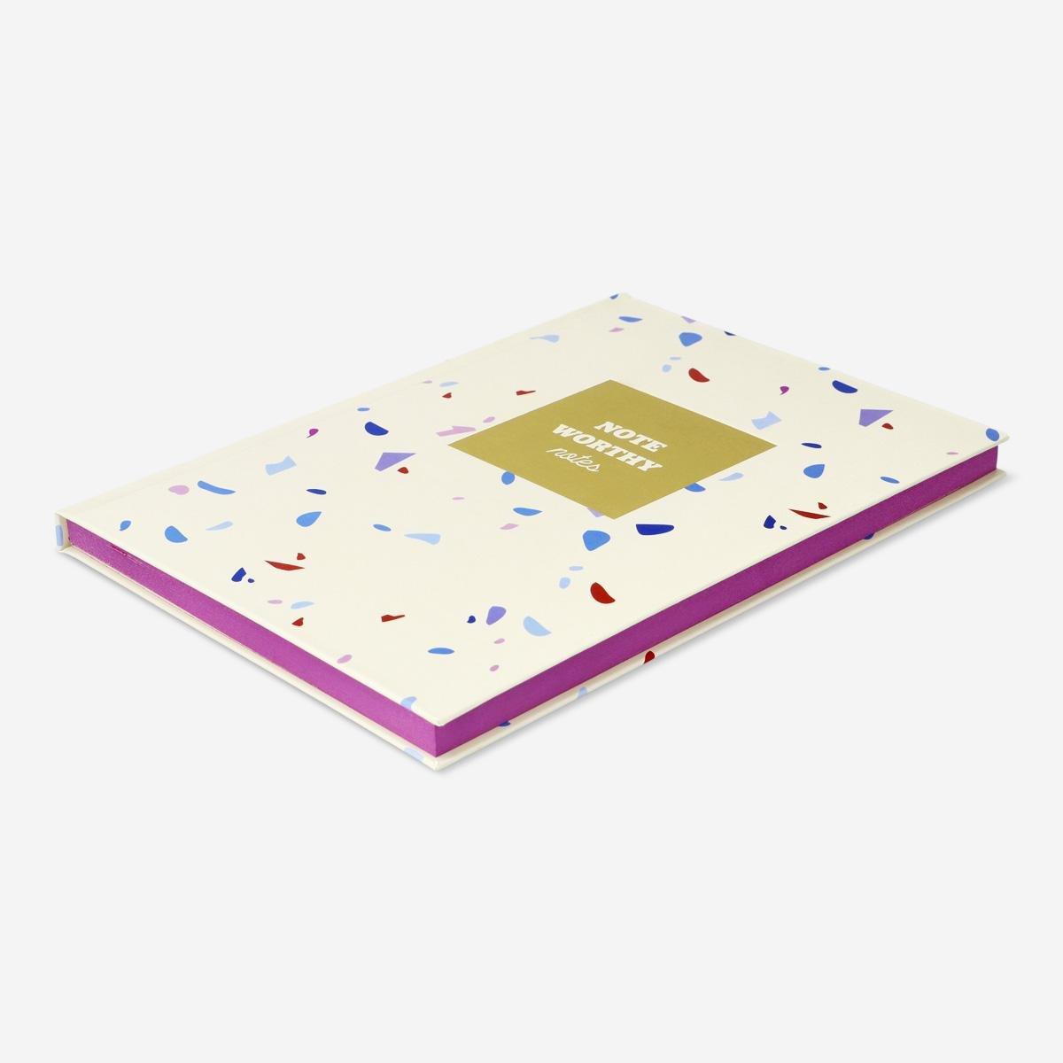 White stylish notebook a5