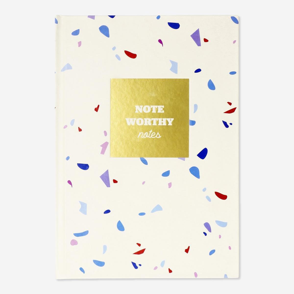 White stylish notebook a5