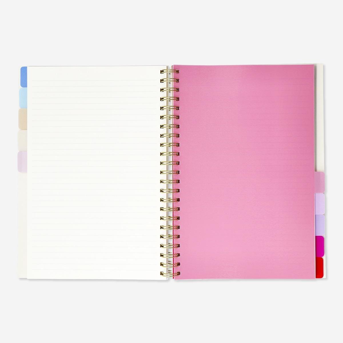 MULTI      Notebook with page markers. A4