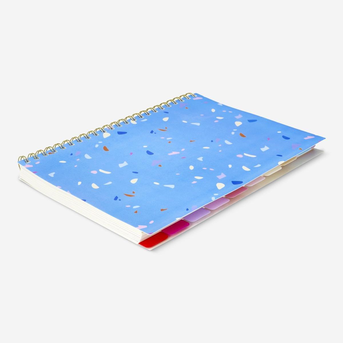 MULTI      Notebook with page markers. A4