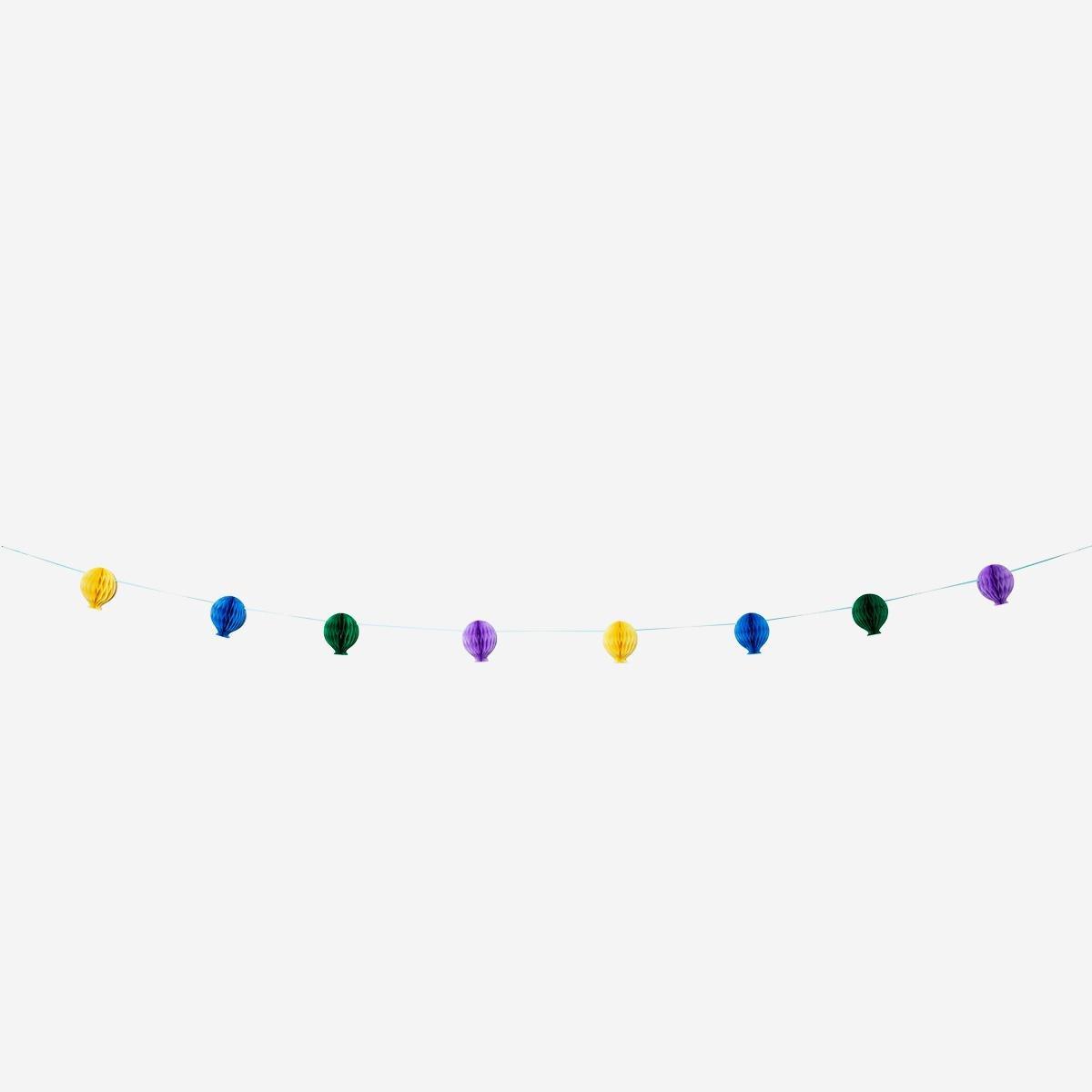 Multicolour Paper Garland. 250 Cm