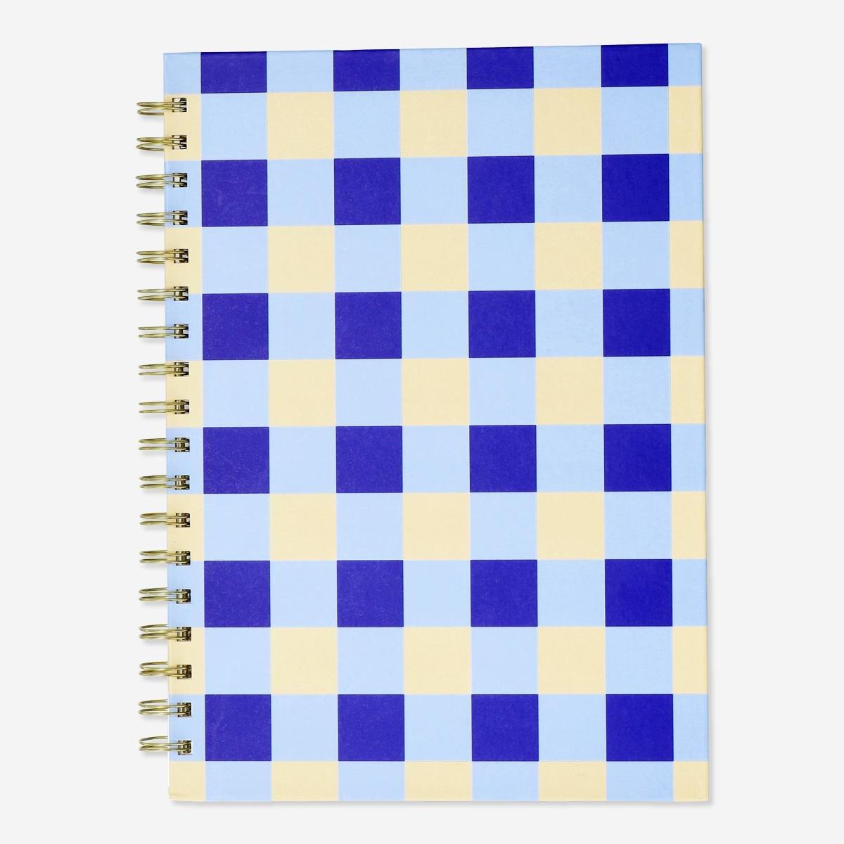 Multicolour notebook with pen and memos. a4