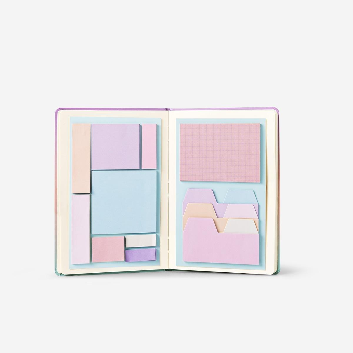 MULTI      Sticky memos. Adhesive back