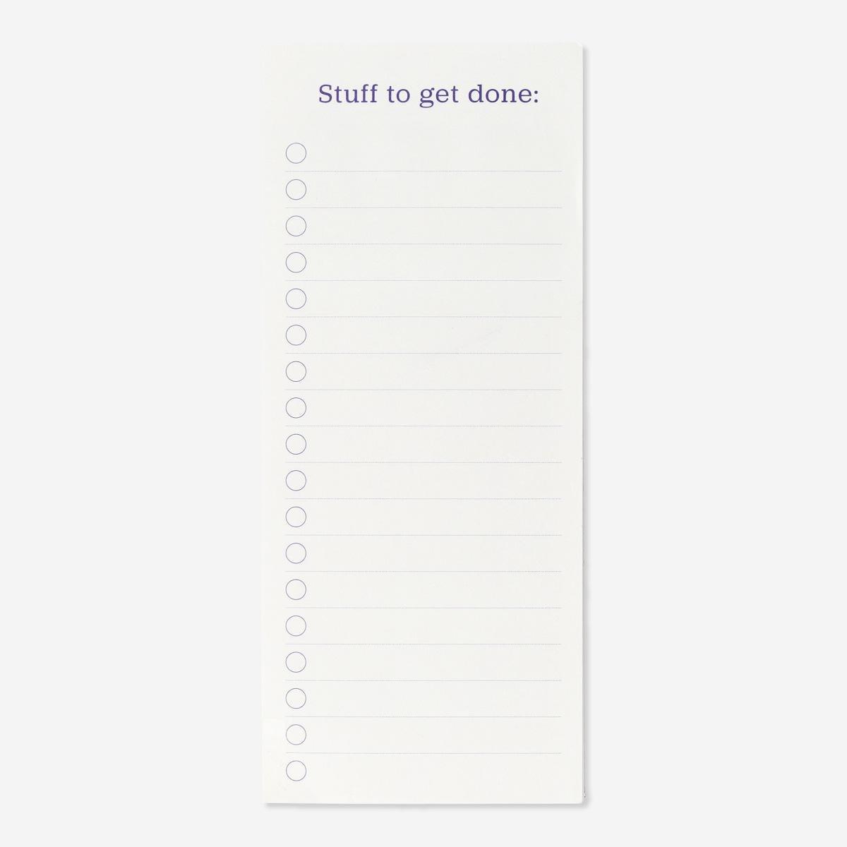 WHITE      Sticky memos