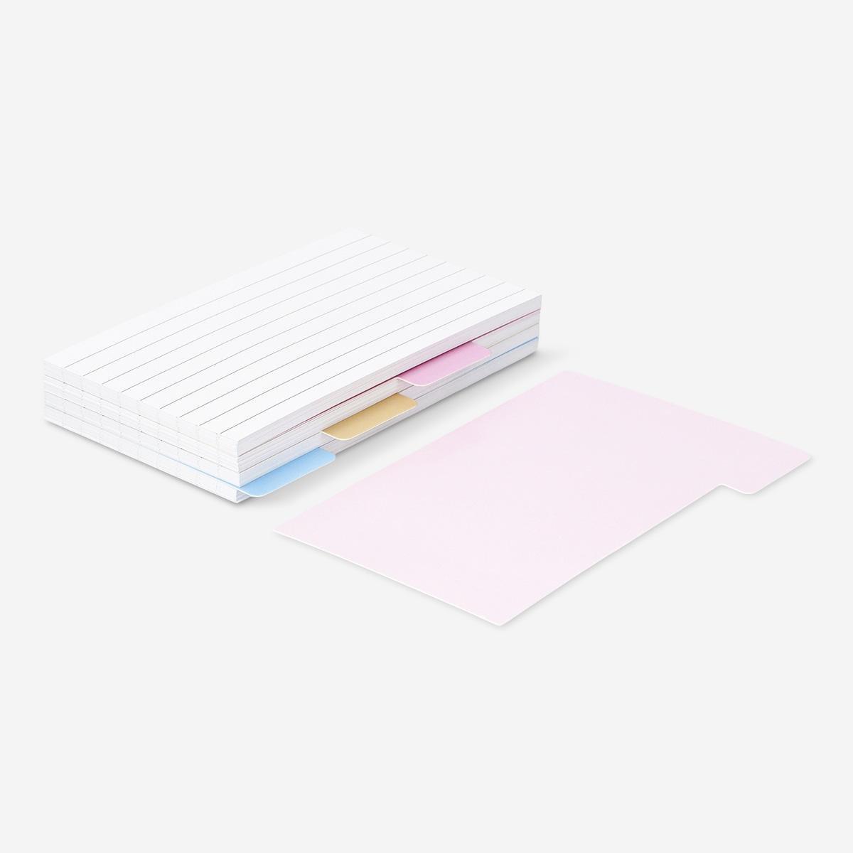 Multicolour flash cards