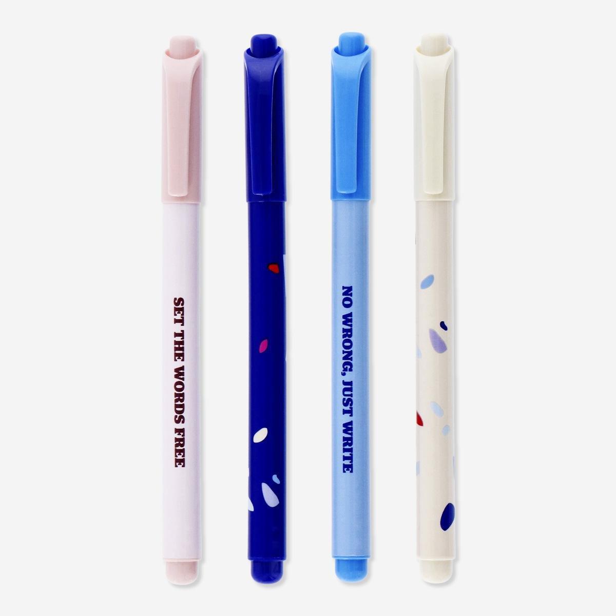 Fineliners. 4 pcs