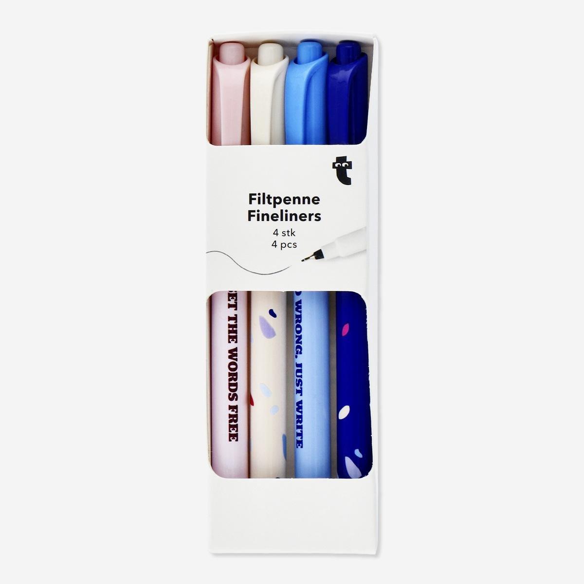MULTI      Fineliners. 4 pcs