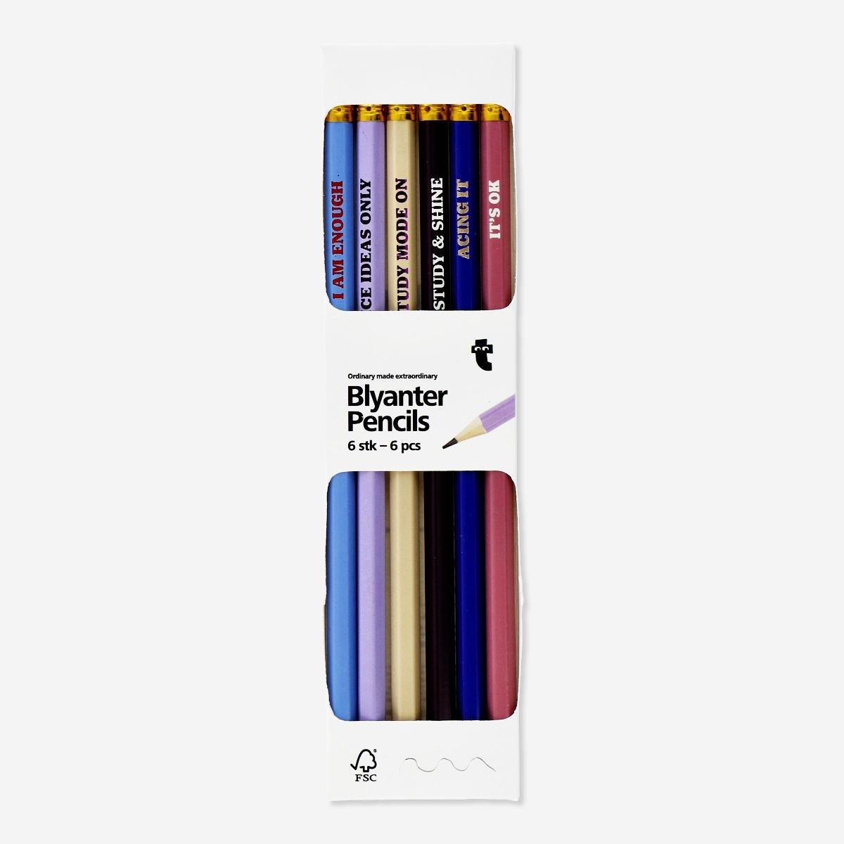MULTI      Pencils. 6 pcs
