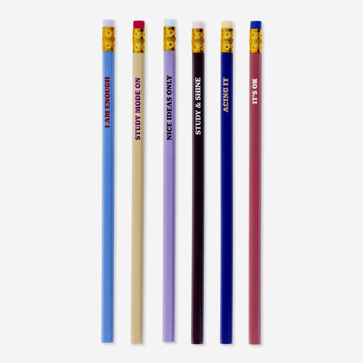 Multicolour pencils 6 pcs