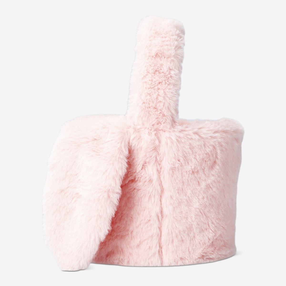 Pink easter basket