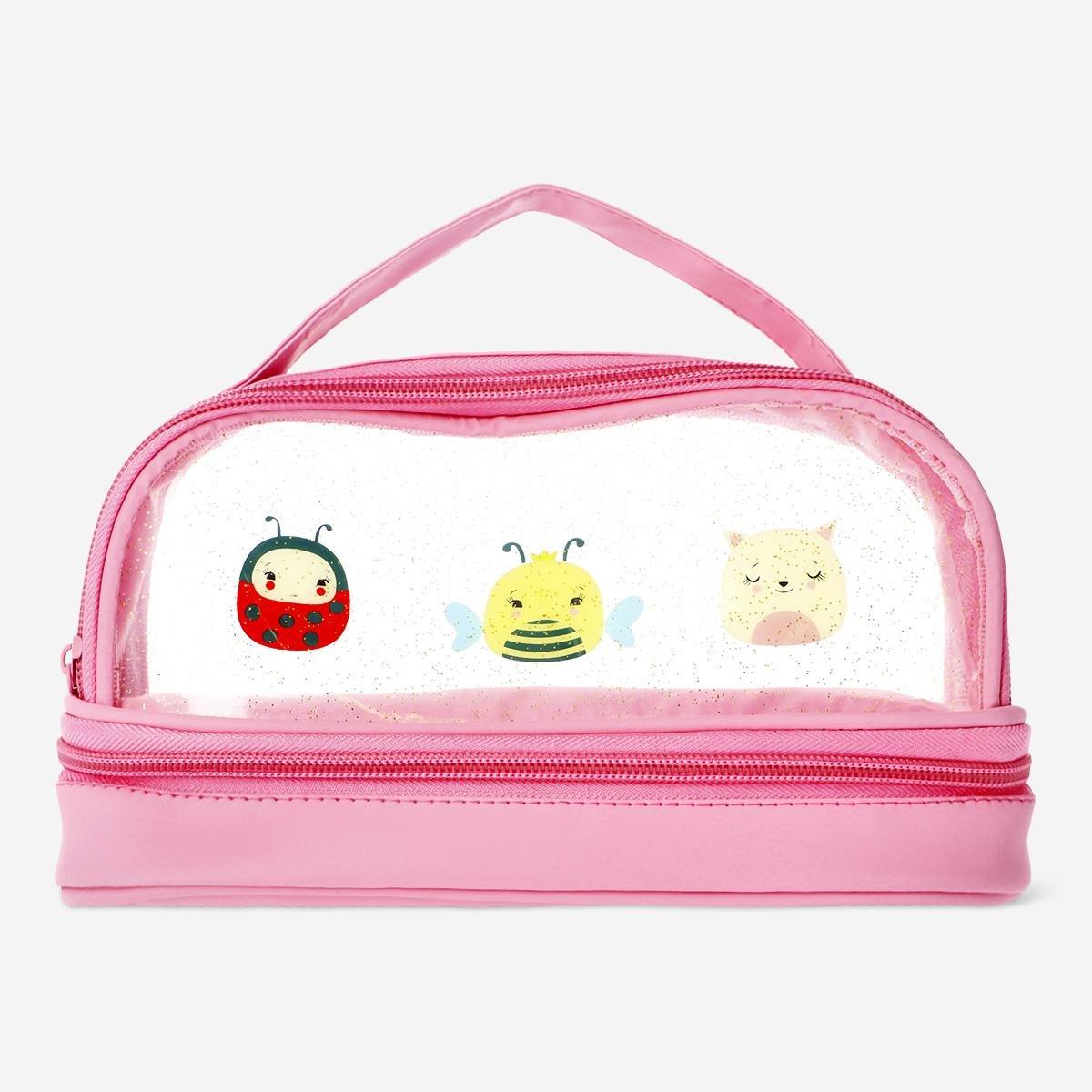 Pink pencil case