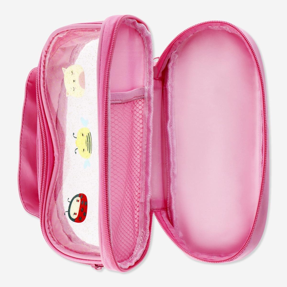 Pink pencil case