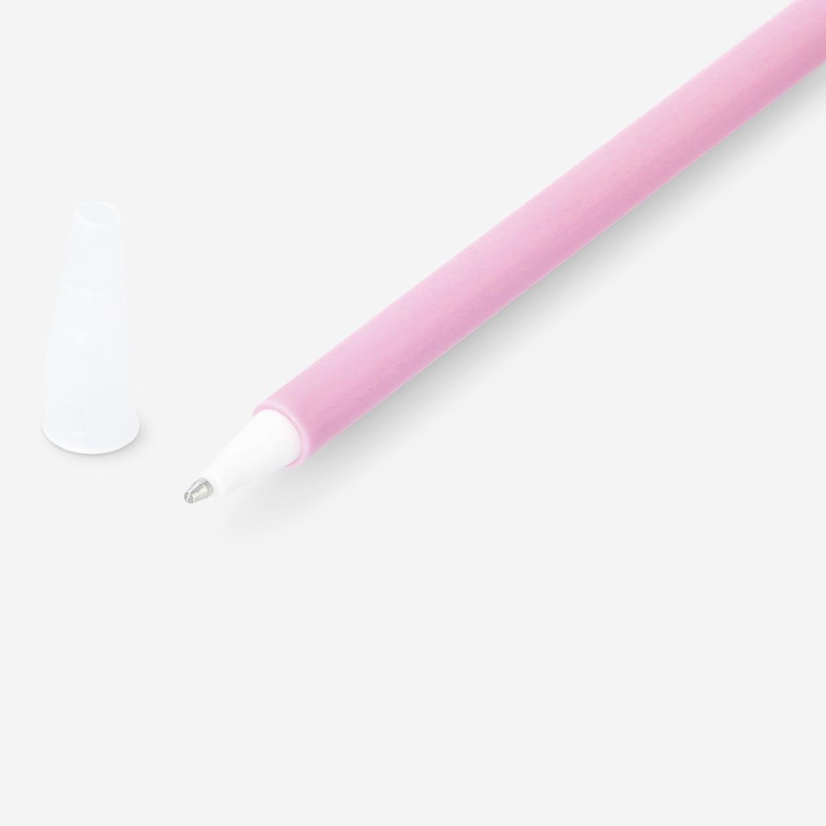 Pink ballpoint pen