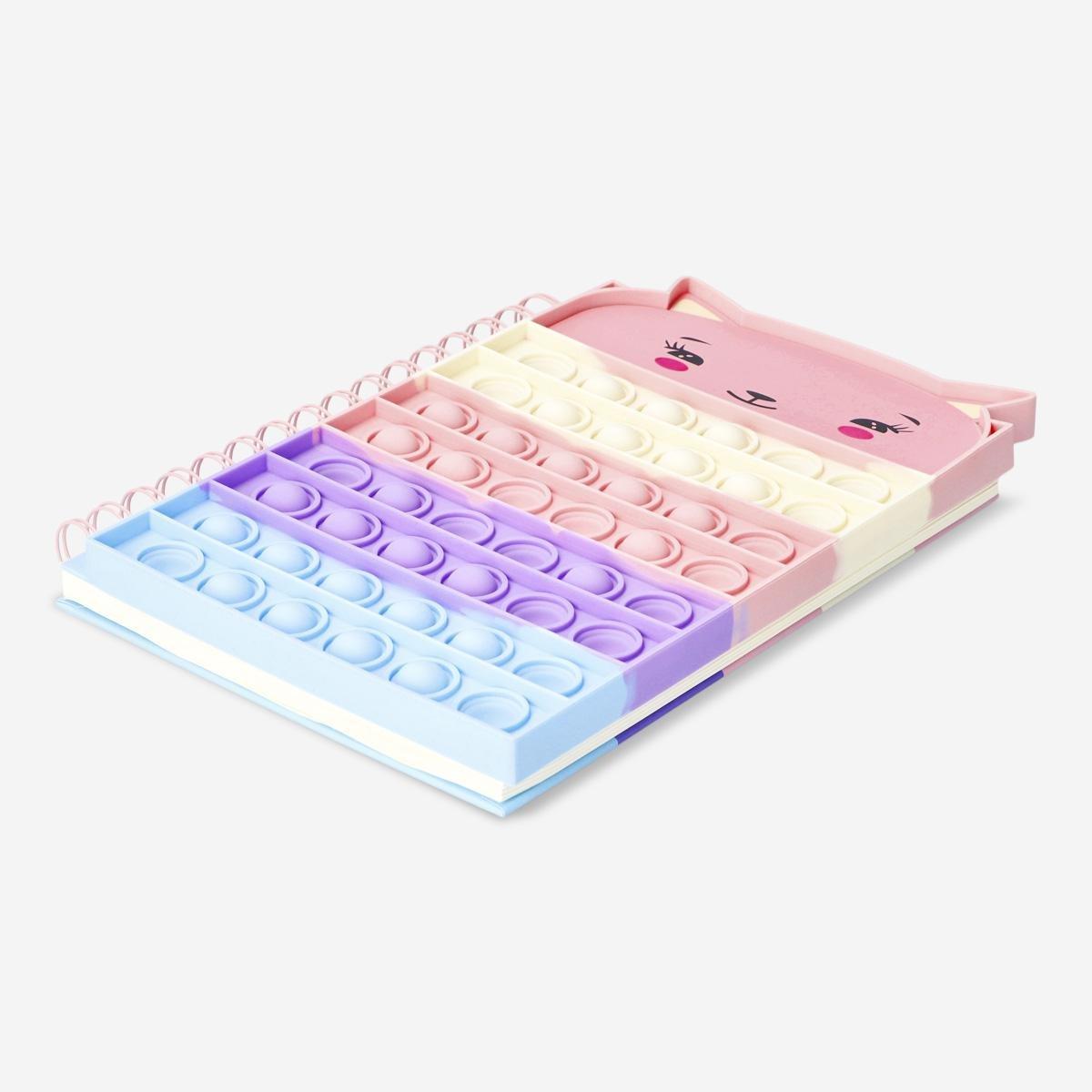 Multicolour push pop notes