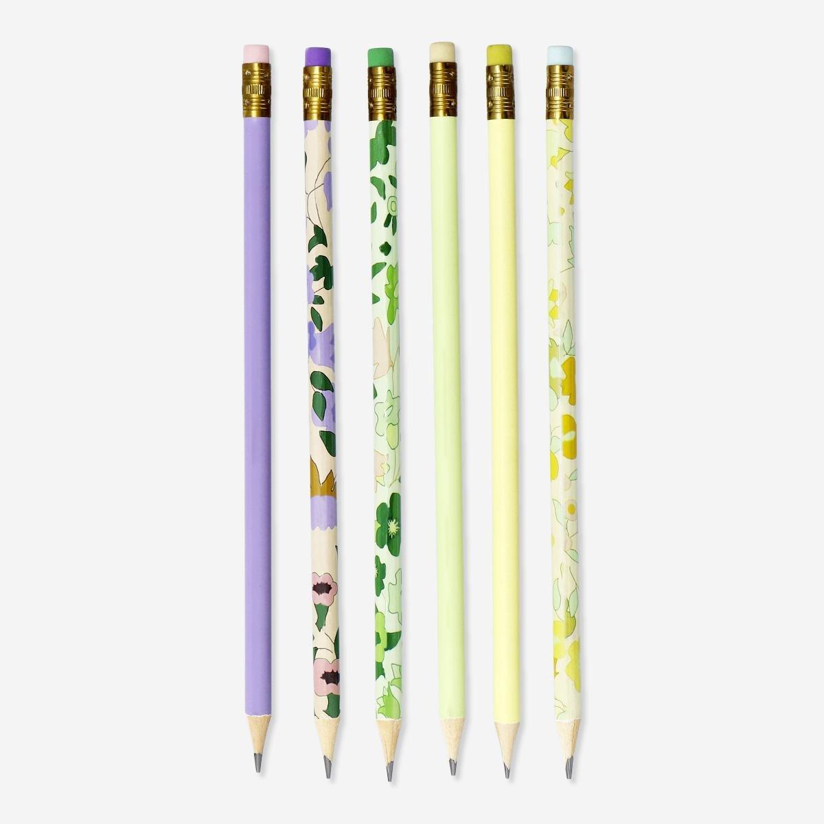 Multicolour pencils. 6 pcs
