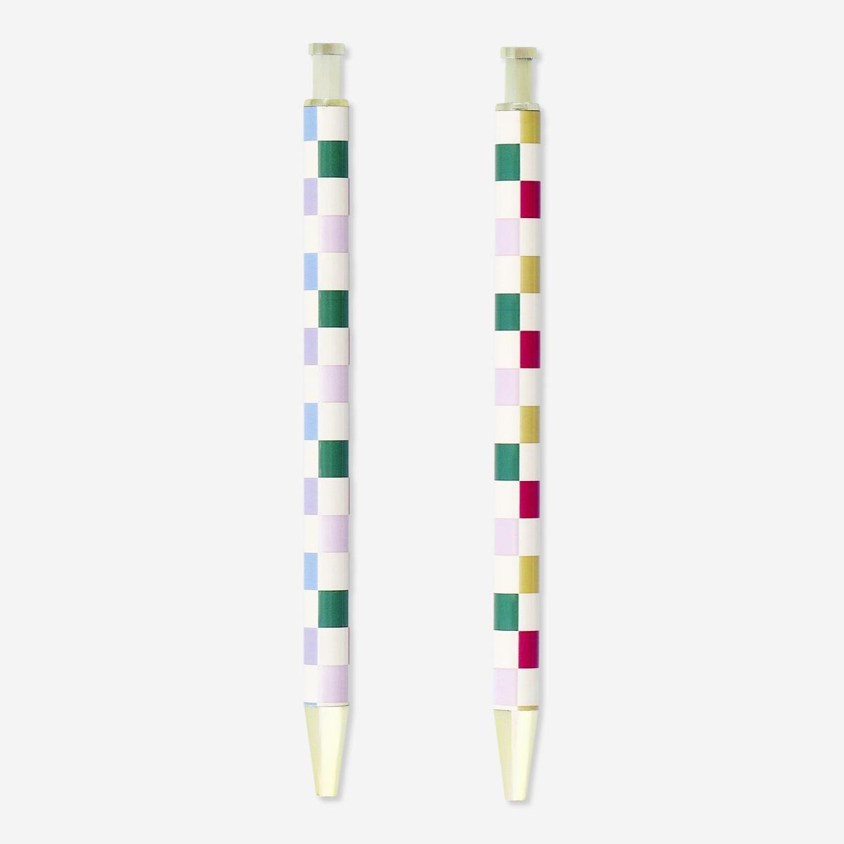 Multicolour ballpoint pens. 2 pcs