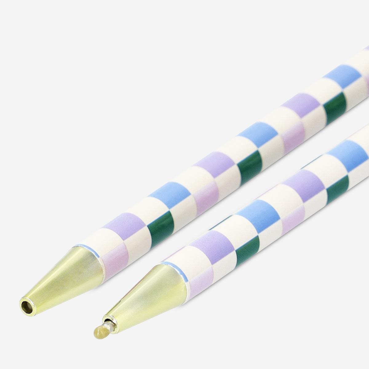 Multicolour ballpoint pens. 2 pcs