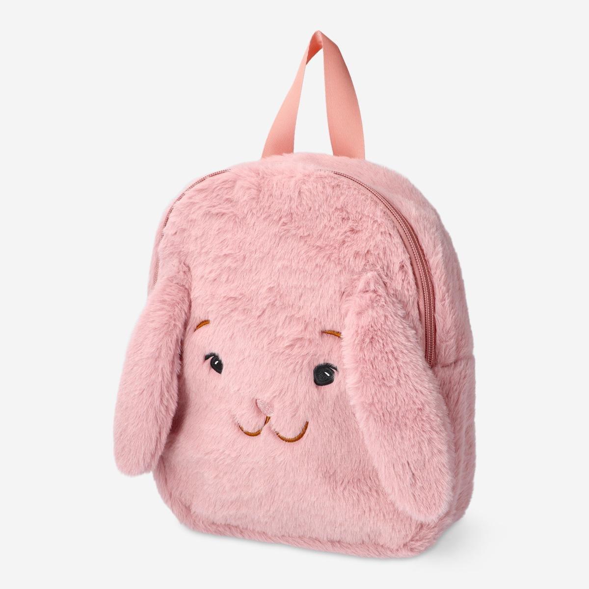 Pink bunny backpack