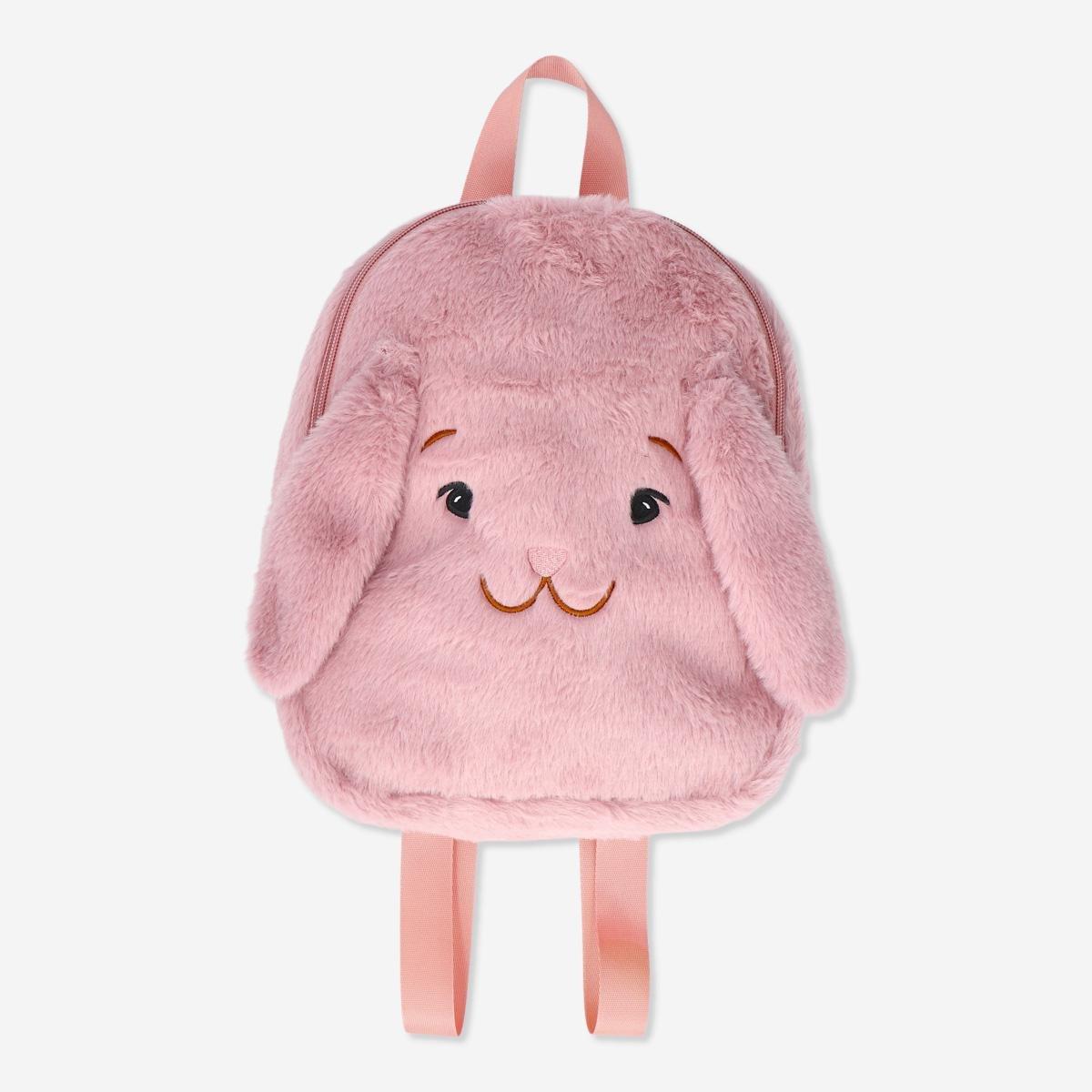 Pink bunny backpack