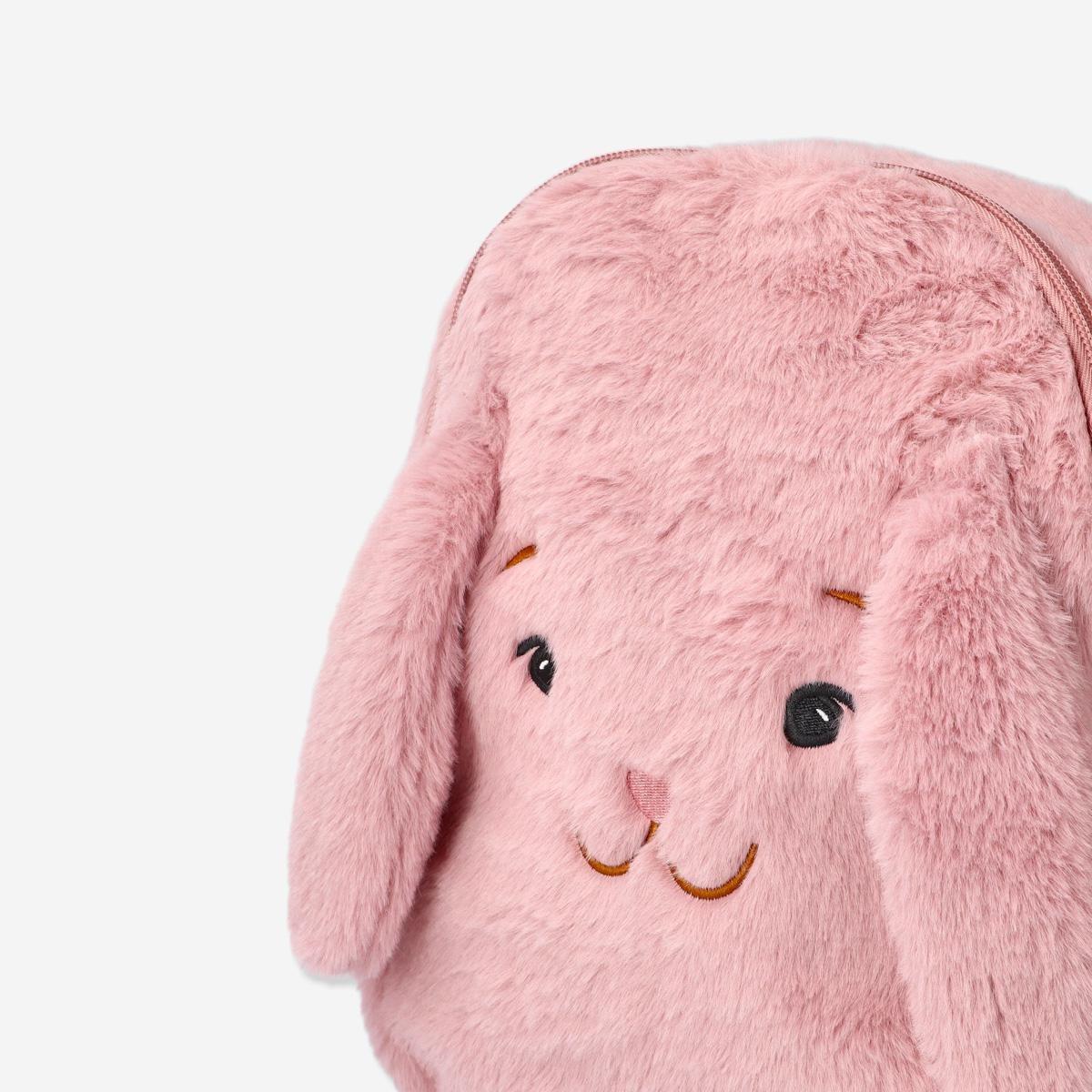 Pink bunny backpack
