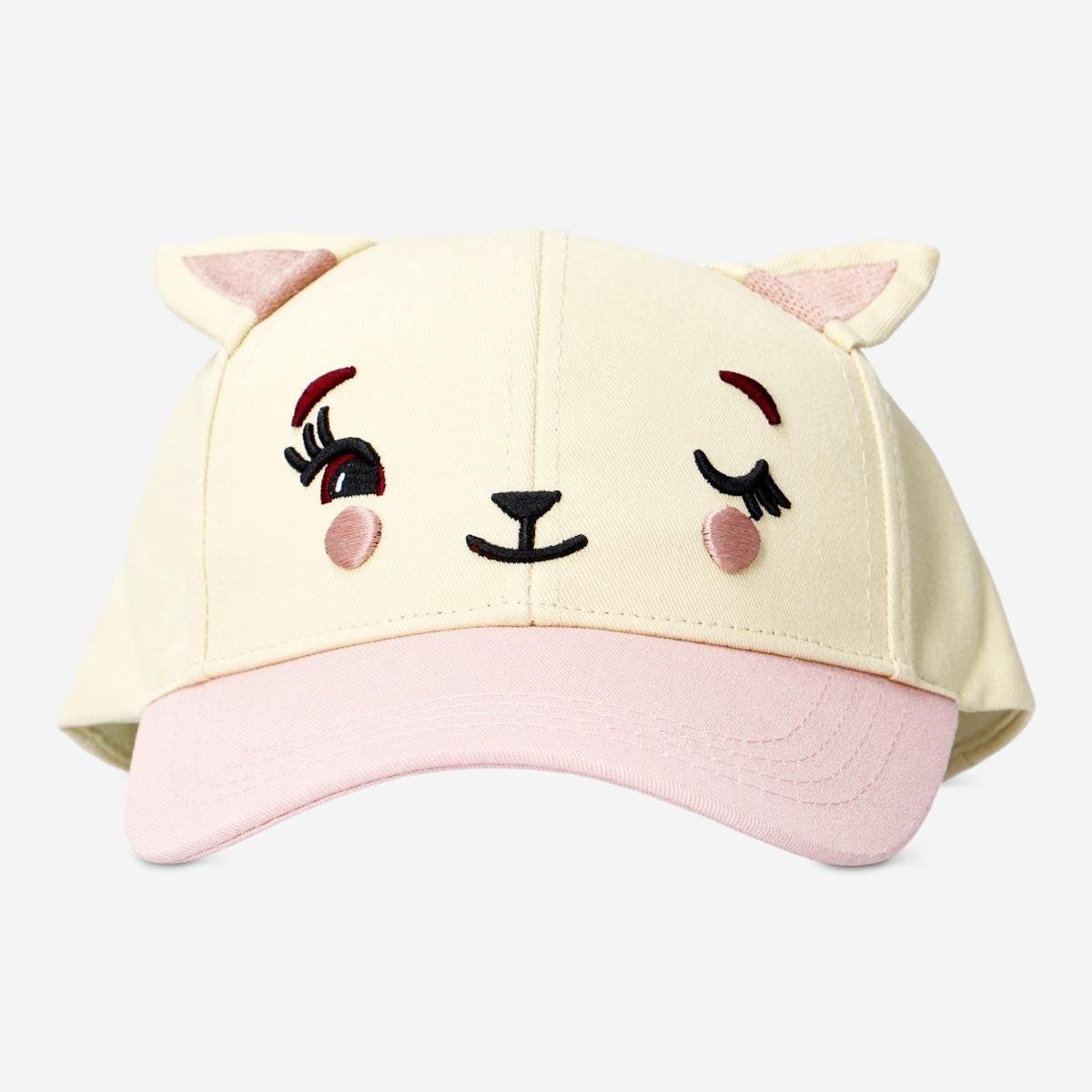 Multicolour happy face cap. for kids